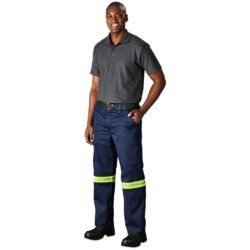 ALT-11131-N-MOFR228_1024X1024 Site Premium Polycotton Pants - Reflective Legs - Yellow Tape