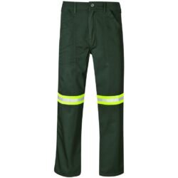 ALT-11131-OL_1024X1024 Site Premium Polycotton Pants - Reflective Legs - Yellow Tape