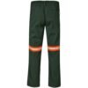 Site Premium Polycotton Pants - Reflective Legs - Orange Tape