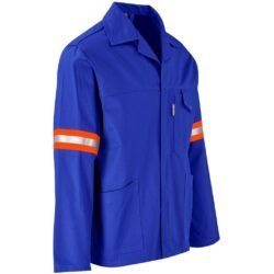 ALT-11144-RB-GHSI_1024X1024 Artisan Premium 100% Cotton Jacket - Reflective Arms & Back - Orange Tape