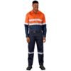 ALT-1500-O-MOFR2199_1024X1024 Access Vented Two-Tone Reflective Work Shirt