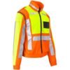 Metro Two-Tone Hi-Viz Reflective Zip-Off Jacket