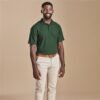 Mens Basic Pique Golf Shirt