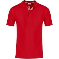 Mens New York Golf Shirt - Red