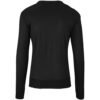 Mens Long Sleeve Peru V-Neck Jersey - Black