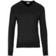 Mens Long Sleeve Peru V-Neck Jersey - Black