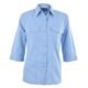 Ladies 3/4 Sleeve Sally Casual Shirt - Sky Blue