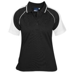 ALT-TOL-BL_1024X1024 Ladies Toronto Golf Shirt - Black