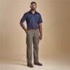 Mens Cargo Zip Off Pants