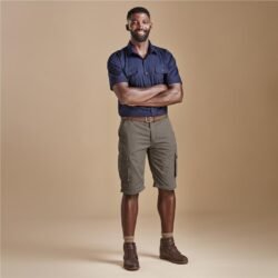 Mens Cargo Zip Off Pants