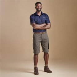 Mens Cargo Zip Off Pants