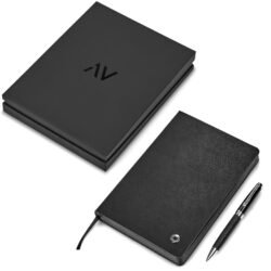 AV-19169-05-NO-LOGO_1024X1024 Alex Varga Corinthia Hard Cover Notebook & Pen Set