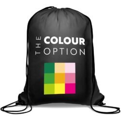 BAG-3509-BL_1024X1024 Symphony 210D Drawstring Bag