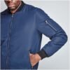 BAS-10200-N-DT-009-NO-LOGO_1024X1024 Mens Crusader Bomber Jacket - Navy