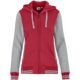 BAS-10251-R_1024X1024 Ladies Princeton Hooded Sweater - Red
