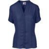 BAS-11209-N_1024X1024 Ladies Short Sleeve Ava Blouse
