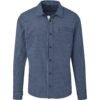 Mens Long Sleeve Kenton Shirt - Navy