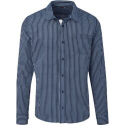 Mens Long Sleeve Kenton Shirt - Navy