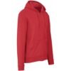 Mens Bravo Hooded Sweater - Red