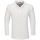 Mens Long Sleeve Boston Golf Shirt - White