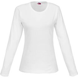 BAS-7750-W_1024X1024 Ladies Long Sleeve Portland T-Shirt