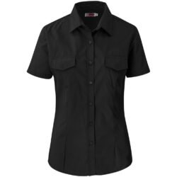 BAS-7757-BL_1024X1024 Ladies Short Sleeve Kensington Shirt