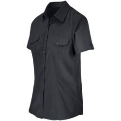 BAS-7757-GY-GHSI_1024X1024 Ladies Short Sleeve Kensington Shirt