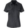 BAS-7757-GY_1024X1024 Ladies Short Sleeve Kensington Shirt