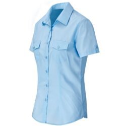 BAS-7757-LB-GHSI_1024X1024 Ladies Short Sleeve Kensington Shirt