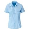 BAS-7757-LB_1024X1024 Ladies Short Sleeve Kensington Shirt