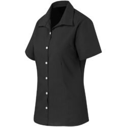 BAS-808-BL-GHSI_1024X1024 Ladies Short Sleeve Aspen Shirt