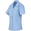BAS-808-BU-GHSI_1024X1024 Ladies Short Sleeve Aspen Shirt