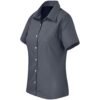 BAS-808-GY-GHSI_1024X1024 Ladies Short Sleeve Aspen Shirt