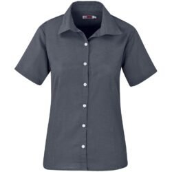 BAS-808-GY_1024X1024 Ladies Short Sleeve Aspen Shirt