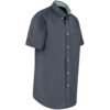 BAS-809-GY-GHSI_1024X1024 Mens Short Sleeve Aspen Shirt
