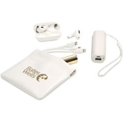 Eva & Elm Plush PU Tech & Accessory Pouch