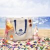 Kooshty Barbados Large Cotton Beach Bag