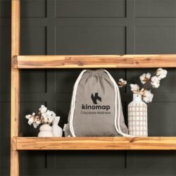 BG-OK-472-B-ST-LIFESTYLE_1024X1024 Okiyo Kinchaku Recycled Canvas Drawstring Bag