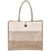 Okiyo Fukei Jute & Cotton Tote