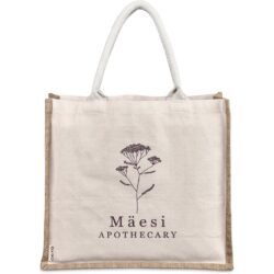 Okiyo Chinsai Maxi Jute & Cotton Tote