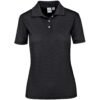 BIZ-3603-BL-GHFR_1024X1024 Ladies Icon Golf Shirt - Black
