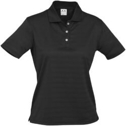 BIZ-3603-BL_1024X1024 Ladies Icon Golf Shirt - Black