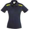 BIZ-3642-NL_1024X1024 Ladies United Golf Shirt - Navy Lime