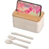 Okiyo Dura Wheat Straw & Bamboo Lunch Box Set