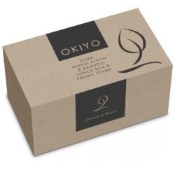 Okiyo Dura Wheat Straw & Bamboo Lunch Box Set