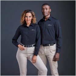 CW-AV-179-A-N-MOGR-017_1024X1024 Mens Long Sleeve Alex Varga Opus Stretch Shirt