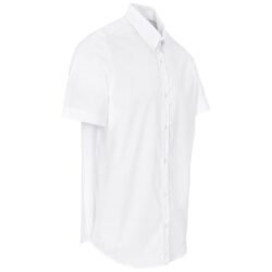 CW-UB-191-A-W-GHSI_1024X1024 Mens Short Sleeve Sheffield Stretch Shirt