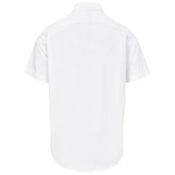 Mens Short Sleeve Brushed Cotton Twill Moderna Shirt