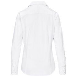 CW-UB-196-A-W-GHBK_1024X1024 Ladies Long Sleeve Brushed Cotton Twill Moderna Shirt