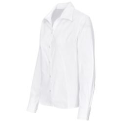 CW-UB-196-A-W-GHSI_1024X1024 Ladies Long Sleeve Brushed Cotton Twill Moderna Shirt